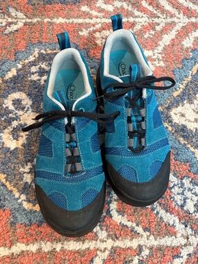 Chaco Women's Vade Bulloo Zenith Blue Hiking Trail Shoes  sz 8